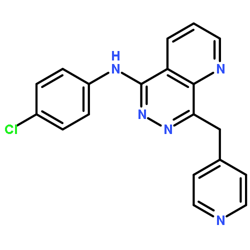 Pyrido[2,3-d]pyridazin-5-amine,N-(4-chlorophenyl)-8-(4-pyridinylmethyl)-