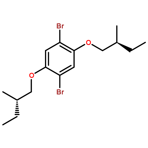 Benzene, 1,4-dibromo-2,5-bis[(2S)-2-methylbutoxy]-