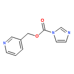 1H-Imidazole-1-carboxylic acid, 3-pyridinylmethyl ester