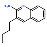 2-Quinolinamine, 3-butyl-