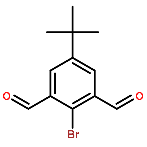 1,3-Benzenedicarboxaldehyde, 2-bromo-5-(1,1-dimethylethyl)-