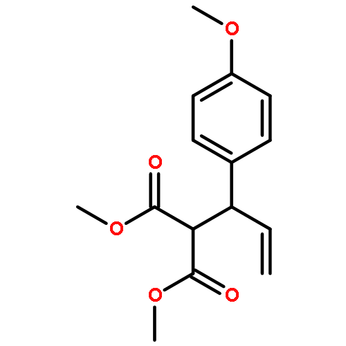 Propanedioic acid, [1-(4-methoxyphenyl)-2-propenyl]-, dimethyl ester