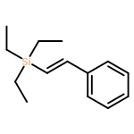 Silane, triethyl[(1E)-2-phenylethenyl]-