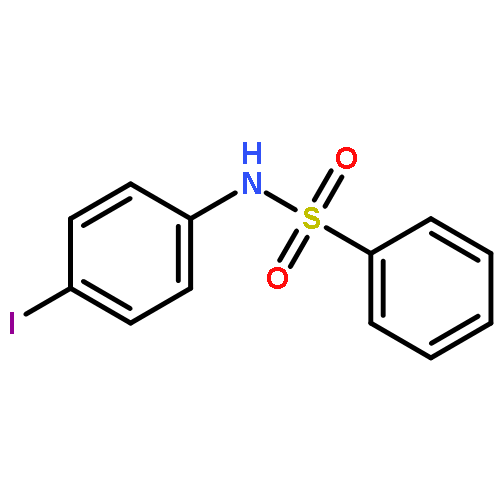 Benzenesulfonamide, N-(4-iodophenyl)-