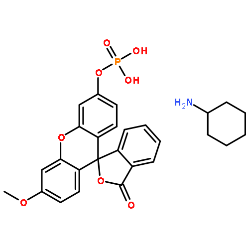 3-O-METHYLFLUORESCEIN PHOSPHATE CYCLOHEXYLAMMONIUM SALT