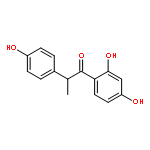 1-Propanone,1-(2,4-dihydroxyphenyl)-2-(4-hydroxyphenyl)-