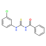 N-[(3-chlorophenyl)carbamothioyl]benzamide