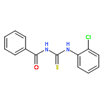 N-[(2-chlorophenyl)carbamothioyl]benzamide