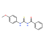 Benzamide, N-[[(4-methoxyphenyl)amino]thioxomethyl]-