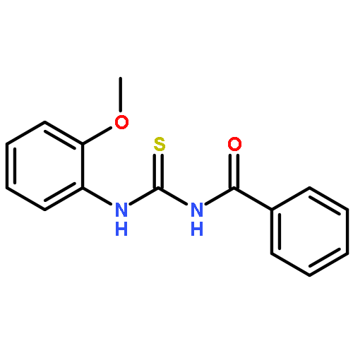 Benzamide, N-[[(2-methoxyphenyl)amino]thioxomethyl]-