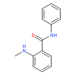 Benzamide, 2-(methylamino)-N-phenyl-