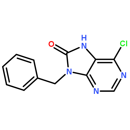 Purin-8(9h)-one, 9-benzyl-6-chloro-