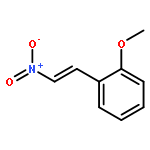 Benzene, 1-methoxy-2-[(1E)-2-nitroethenyl]-