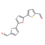 2-Thiophenecarboxaldehyde, 5,5'-(2,5-furandiyl)bis-