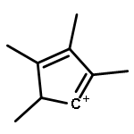 Cyclopentadienylium, tetramethyl-