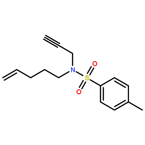 Benzenesulfonamide, 4-methyl-N-4-pentenyl-N-2-propynyl-