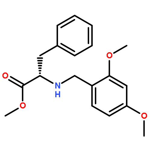 L-Phenylalanine, N-[(2,4-dimethoxyphenyl)methyl]-, methyl ester