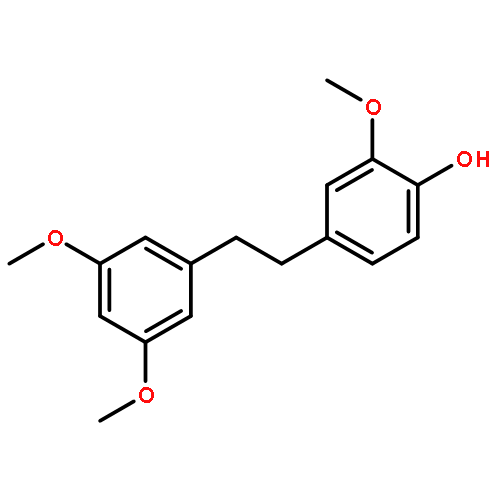 Phenol, 4-[2-(3,5-dimethoxyphenyl)ethyl]-2-methoxy-