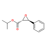 Oxiranecarboxylic acid, 3-phenyl-, 1-methylethyl ester, (2R,3S)-rel-