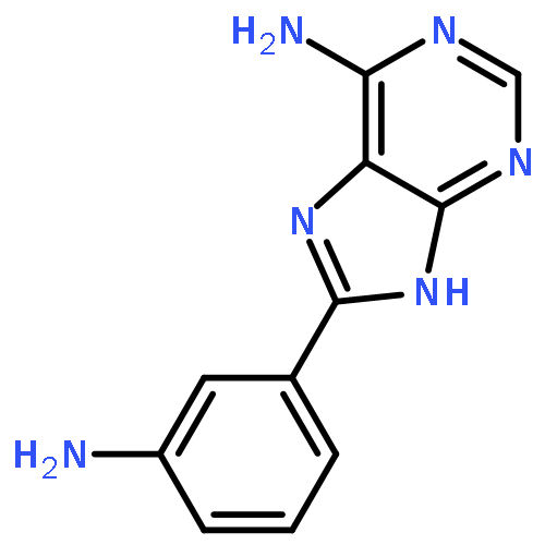 8-(3-aminophenyl)-7H-purin-6-amine