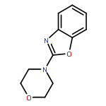 Benzoxazole, 2-(4-morpholinyl)-