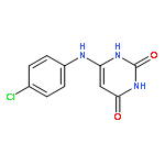 6-[(4-chlorophenyl)amino]pyrimidine-2,4(1H,3H)-dione