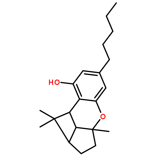 1H-4-Oxabenzo[f]cyclobut[cd]inden-8-ol,1a,2,3,3a,8b,8c-hexahydro-1,1,3a-trimethyl-6-pentyl-, (1aS,3aR,8bR,8cR)-