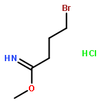 Butanimidic acid, 4-bromo-, methyl ester, hydrochloride