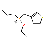 Phosphonic acid, (3-thienylmethyl)-, diethyl ester