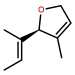 Furan, 2,5-dihydro-3-methyl-2-[(1E)-1-methyl-1-propenyl]-, (2R)-