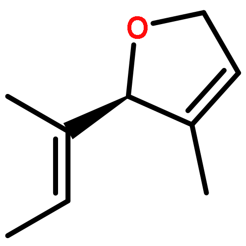 Furan, 2,5-dihydro-3-methyl-2-[(1E)-1-methyl-1-propenyl]-, (2R)-