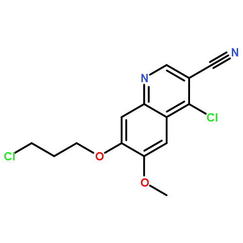 3-Quinolinecarbonitrile, 4-chloro-7-(3-chloropropoxy)-6-methoxy-