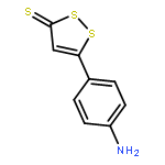 3H-1,2-DITHIOLE-3-THIONE, 5-(4-AMINOPHENYL)-