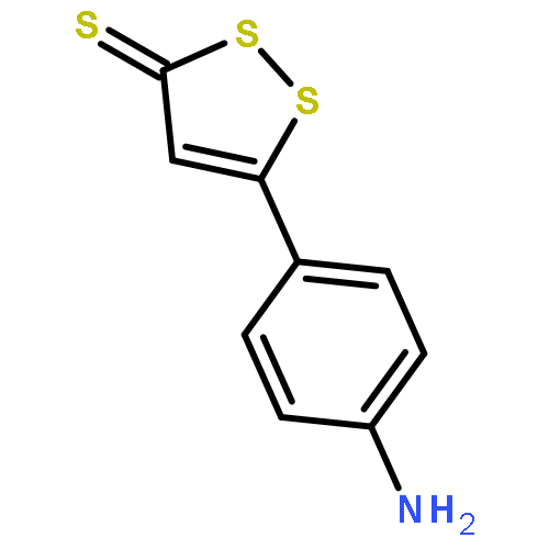 3H-1,2-DITHIOLE-3-THIONE, 5-(4-AMINOPHENYL)-