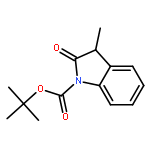 2,3-dihydro-3-methyl-2-oxo-1H-Indole-1-carboxylic acid 1,1-dimethylethyl ester