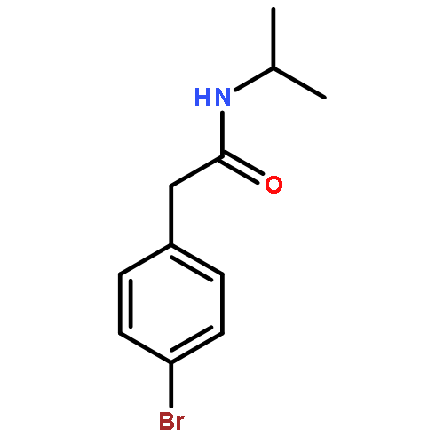 2-(4-bromophenyl)-N-(propan-2-yl)acetamide