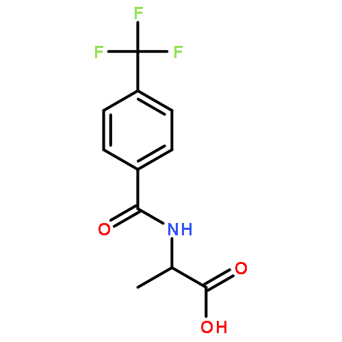 L-Alanine, N-[4-(trifluoromethyl)benzoyl]-