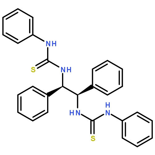 Thiourea, N,N''-[(1R,2R)-1,2-diphenyl-1,2-ethanediyl]bis[N'-phenyl-