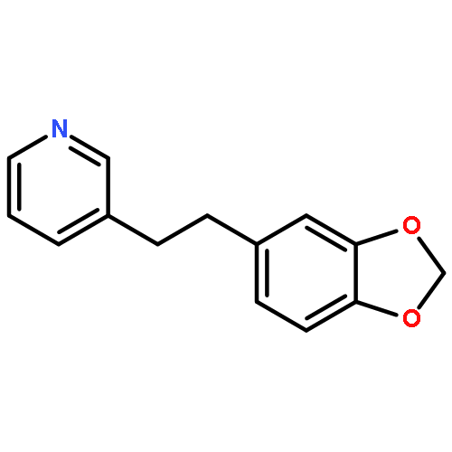 Pyridine, 3-[2-(1,3-benzodioxol-5-yl)ethyl]-