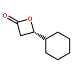 2-Oxetanone, 4-cyclohexyl-, (4S)-