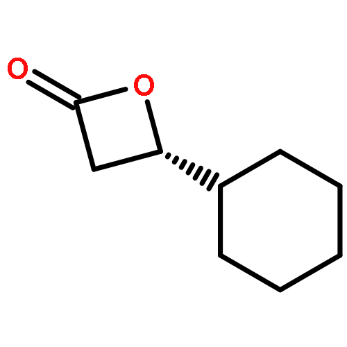 2-Oxetanone, 4-cyclohexyl-, (4S)-