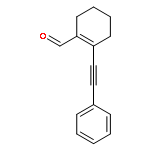 1-CYCLOHEXENE-1-CARBOXALDEHYDE, 2-(PHENYLETHYNYL)-