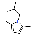 1H-Pyrrole, 2,5-dimethyl-1-(2-methylpropyl)-