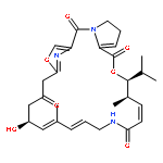 3H-21,18-Nitrilo-1H,22H-pyrrolo[2,1-c][1,8,4,19]dioxadiazacyclotetracosine-1,7,16,22(4H,17H)-tetrone,8,9,14,15,24,25-hexahydro-14-hydroxy-4,12-dimethyl-3-(1-methylethyl)-, (3R,4R,5E,10E,12E,14S)-