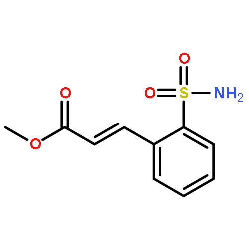 methyl (2E)-3-(2-sulfamoylphenyl)prop-2-enoate