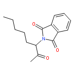 1H-Isoindole-1,3(2H)-dione, 2-(1-acetylhexyl)-