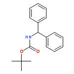 Carbamic acid, (diphenylmethyl)-, 1,1-dimethylethyl ester