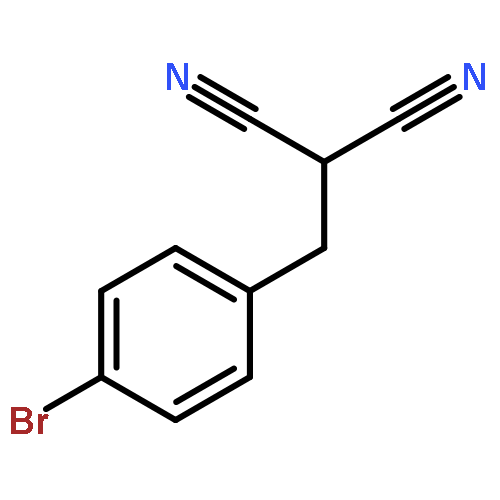 2-cyano-3-(4-bromophenyl)propionitrile