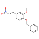 Benzene, 2-methoxy-4-(2-nitroethyl)-1-(phenylmethoxy)-