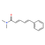 2,4-Pentadienamide, N,N-dimethyl-5-phenyl-, (E,E)-